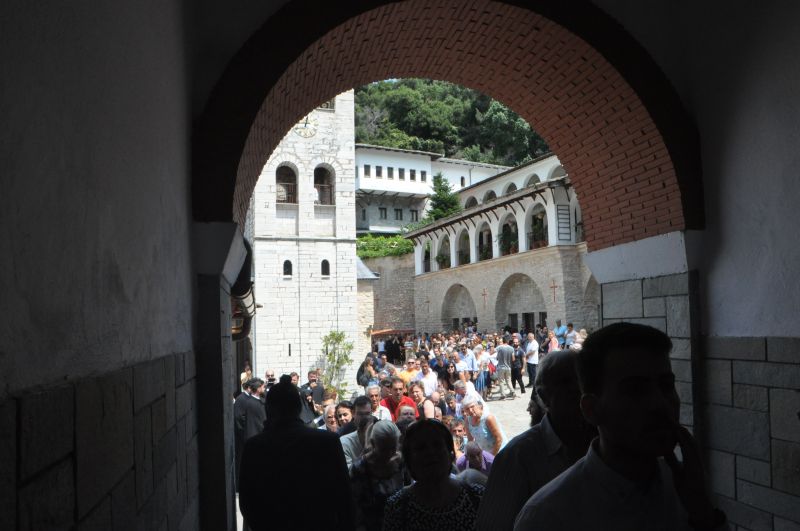 Δεκαπενταύγουστος στήν Ἱερά Μονή Εἰκοσιφοινίσσης