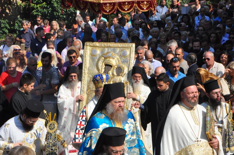 Δεκαπενταύγουστος στήν Ἱερά Μονή Εἰκοσιφοινίσσης