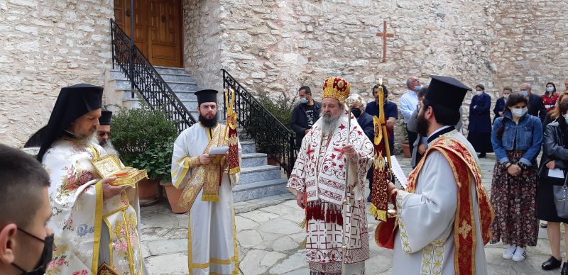 Μνήμη τῶν ὁσίων 172 Πατέρων τῶν ἐν τῇ Ἱερᾷ Μονῇ Εἰκοσιφοινίσσης ἀναιρεθέντων