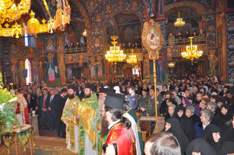  Ἡ σύναξη τοῦ ὁσίου καί θεοφόρου πατρός ἡμῶν Γεωργίου τοῦ Ὁμολογητοῦ