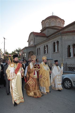 Εγκαίνια Ιερού Ναού Αγίων Ραφαήλ, Νικολάου και Ειρήνης Πανοράματος Δράμας 11-10-2009