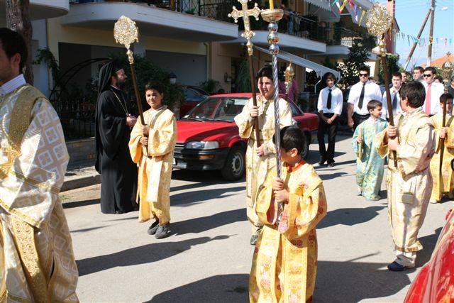 Χρονικό Πανηγύρεως Ιερού Ναού Αγίου Χρυσοστόμου (8-9/09/07)