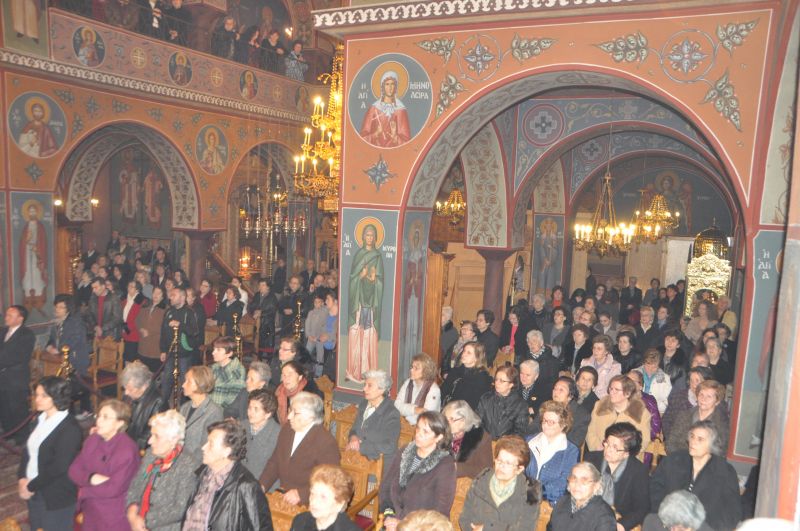 Ἡ ἑορτή τῶν Εἰσοδίων τῆς Θεοτόκου   στήν Ἱερά Μητρόπολη Δράμας.