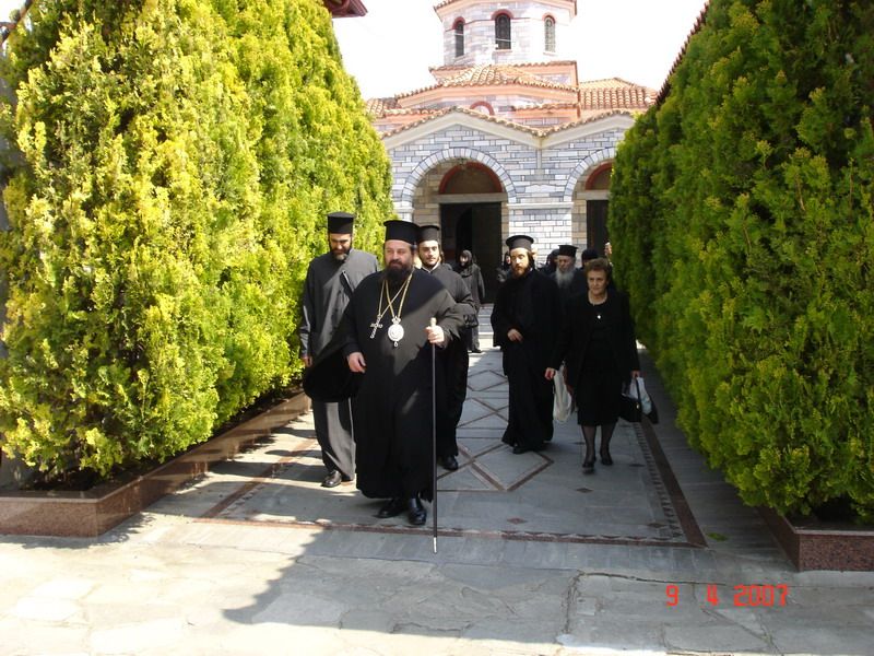 Δευτέρα της Διακαινησίμου στη Μονή Αναλήψεως (09/04/07)