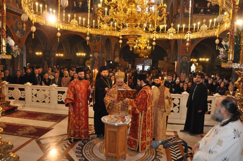 Ἡ μνήμη τῆς πολιούχου ἁγίας ἐνδόξου μεγαλομάρτυρος Βαρβάρας 2015