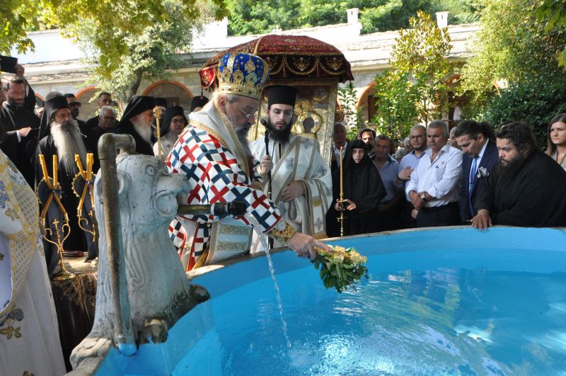 Δεκαπενταύγουστος στήν Ἱερά Μονή Εἰκοσιφοινίσσης