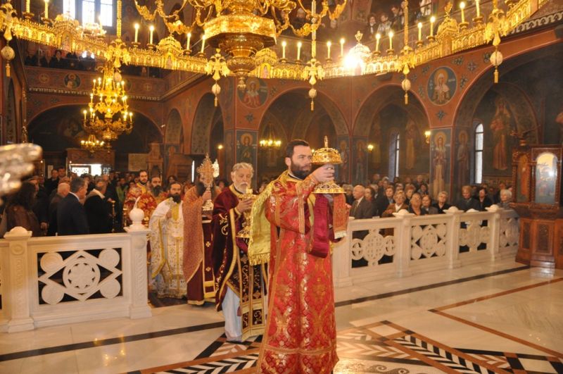 Ἡ μνήμη τῆς πολιούχου ἁγίας ἐνδόξου μεγαλομάρτυρος Βαρβάρας 2015