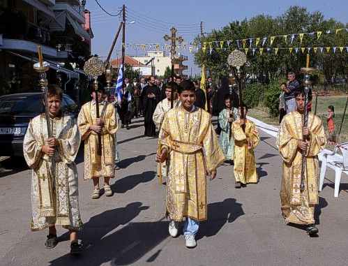 Πανήγυρις Ιερού Ναού Αγίου Χρυσοστόμου Μητροπολίτου Δράμας - Σμύρνης 07-09-2008