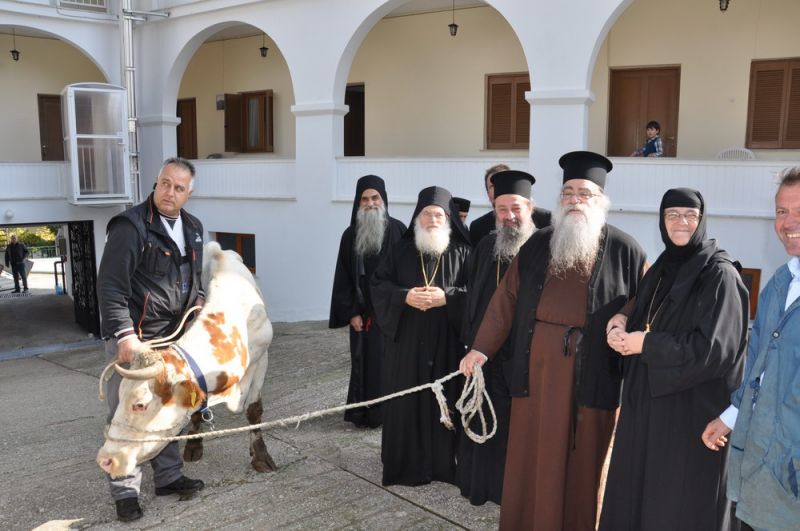 Ἡ μνήμη τοῦ ὁσίου καί θεοφόρου πατρός Γεωργίου τοῦ Ὁμολογητοῦ στήν Ἱερά Μονή Ἀναλήψεως (Σἰψας) Δράμας