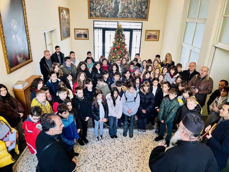 Χριστουγεννιάτικα κάλαντα στό Ἐπισκοπεῖο