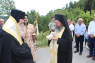 Υποδοχή Ιερού Λειψάνου Αγίου Εφραίμ Ν. Μάκρης στην Ιερά Μονή Μεταμορφώσεως του Σωτήρος Πρασινάδας Παρανεστίου. 