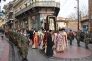 Ἡ ἑορτή τῆς πολιούχου Ἁγίας Βαρβάρας στή Μητρόπολη Δράμας